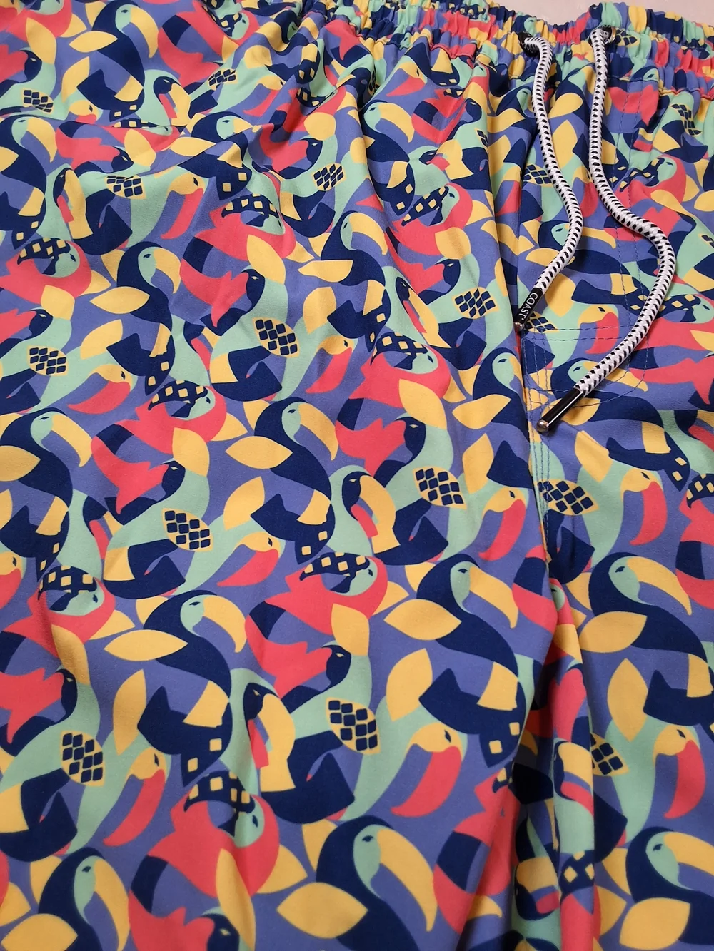 Coast Toucan Print Swim Shorts - Bright Multicolor